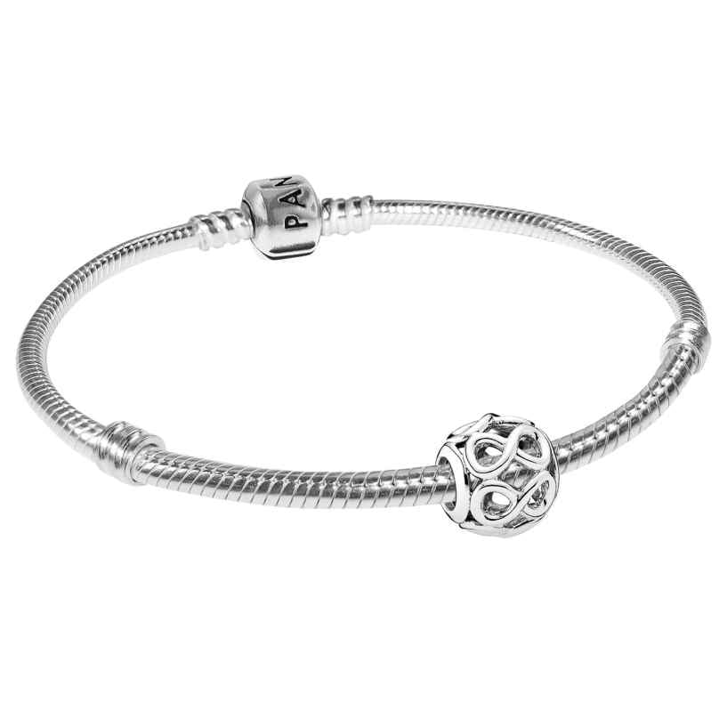 PANDORA Bracelet Starter Set Infinity 08051 • uhrcenter
