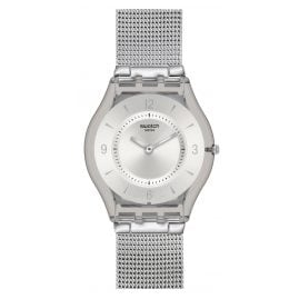 Swatch SFM118M Metal Knit Damenuhr Swatch SFM118M Metal Knit Damenuhr