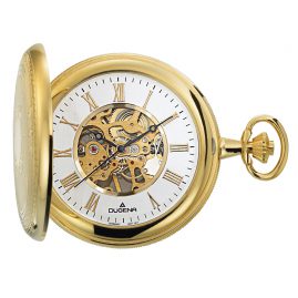 Dugena 4460307 Handaufzug Skelett-Taschenuhr Dugena 4460307 Handaufzug Skelett-Taschenuhr