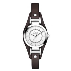 s.Oliver SO-2964-LQ Damenuhr mit braunem Lederband s.Oliver SO-2964-LQ Damenuhr mit braunem Lederband