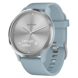 Garmin 010-01850-08 Damen-Smartwatch vivomove HR Sport Hellblau/Silber Garmin 010-01850-08 Damen-Smartwatch vivomove HR Sport Hellblau/Silber