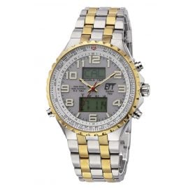 ETT Eco Tech Time EGS-11329-82M Solar Drive Funk Herrenuhr Professional ETT Eco Tech Time EGS-11329-82M Solar Drive Funk Herrenuhr Professional