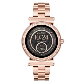 Michael Kors Access MKT5022 Damen-Smartwatch Sofie Pavé Roségoldfarben Michael Kors Access MKT5022 Damen-Smartwatch Sofie Pavé Roségoldfarben