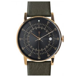Squarestreet PS-38 Armbanduhr mit Rentier-Lederband Plano Squarestreet PS-38 Armbanduhr mit Rentier-Lederband Plano