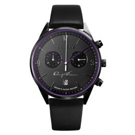 Kanske Denmark Herren-Chronograph Occam's Razor Second Schwarz/Lila Kanske Denmark Herren-Chronograph Occam's Razor Second Schwarz/Lila
