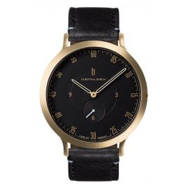 Lilienthal Berlin L01-106-B004B Armbanduhr L1 gold/schwarz Lilienthal Berlin L01-106-B004B Armbanduhr L1 gold/schwarz