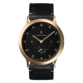 Lilienthal Berlin L01-206-B004B Armbanduhr L1 Klein gold/schwarz Lilienthal Berlin L01-206-B004B Armbanduhr L1 Klein gold/schwarz