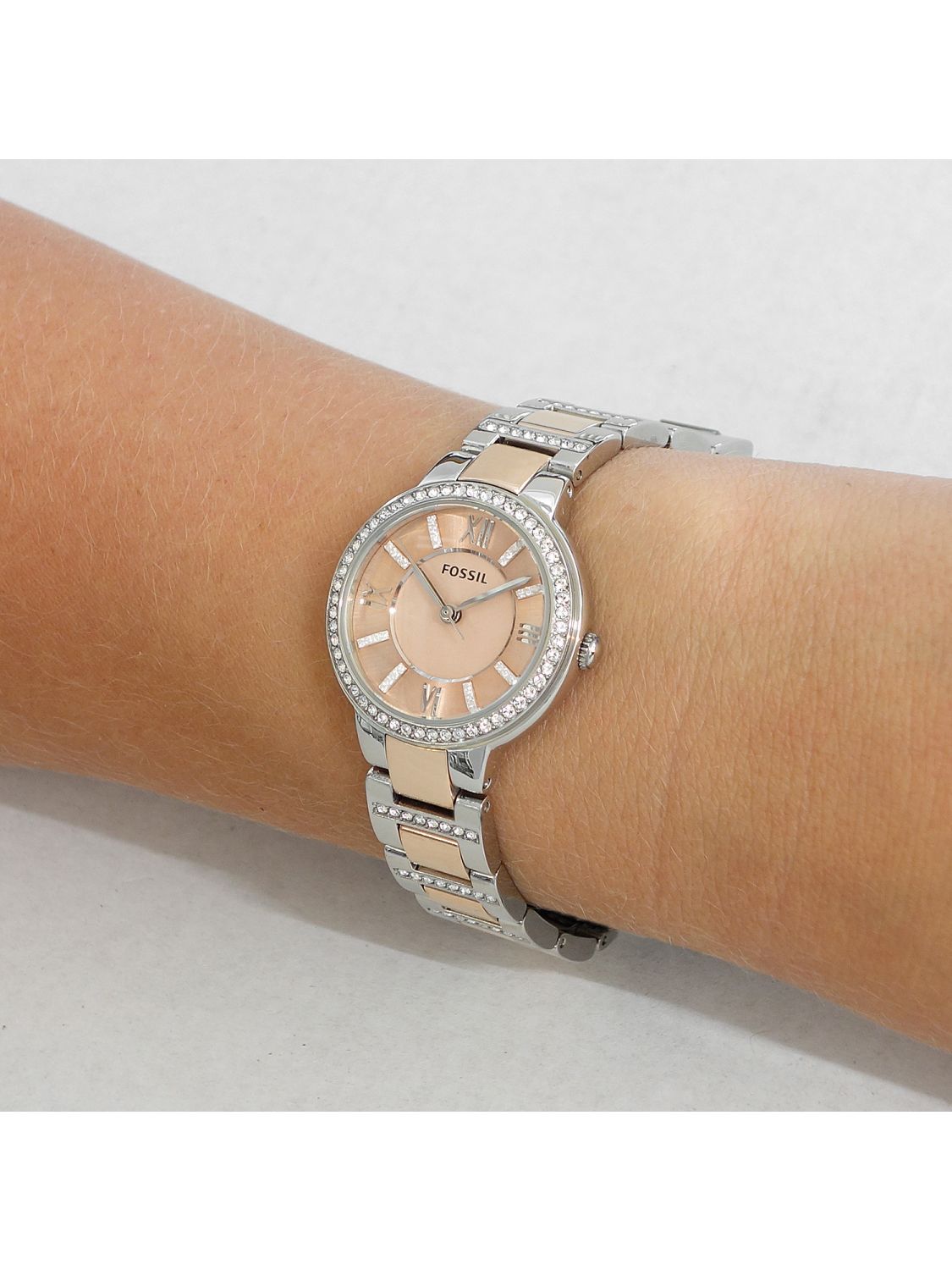 fossil q virginia rose gold