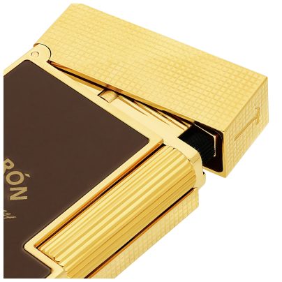 S.T. Dupont Lighter Line 2 Padron Gold/Brown C16014
