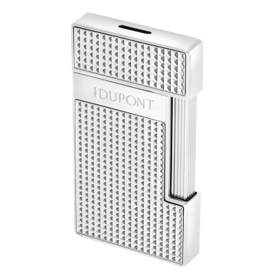 S.T. Dupont Feuerzeug Slimmy Diamantkopf Chrom 028120