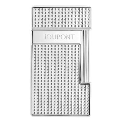 S.T. Dupont Feuerzeug Slimmy Diamantkopf Chrom 028120