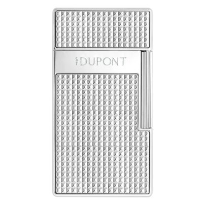 S.T. Dupont Briquet Biggy pointes de diamant couleur argent 025210