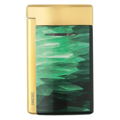 S.T. Dupont Fire Train Minijet Geode Gold/Green 010836