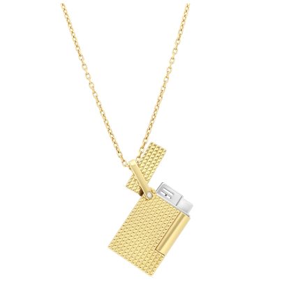 S.T. Dupont Necklace with lighter gold colored K27067CH