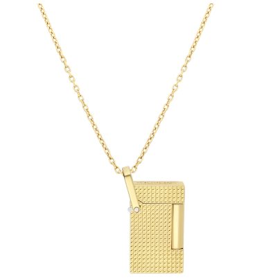 S.T. Dupont Necklace with lighter gold colored K27067CH