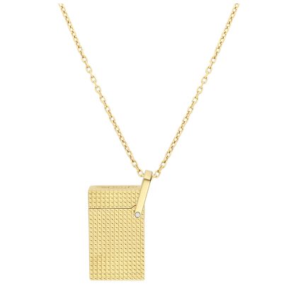 S.T. Dupont Necklace with lighter gold colored K27067CH