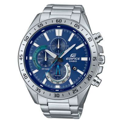 Casio Edifice Montre Homme Chronographe Bleu Chrono EFV-620D-2AVUEF