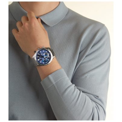 Casio Edifice Montre Homme Chronographe Bleu Chrono EFV-620D-2AVUEF