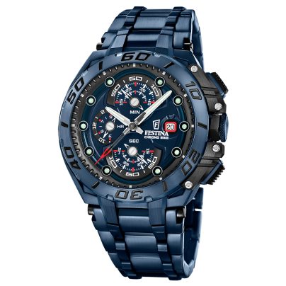 Festina Herren-Chronograph Chrono Bike Special Edition Dunkelblau Chrono F20757/1