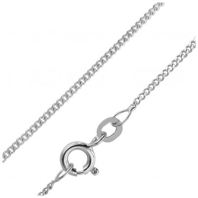 trendor Schmuck Halskette 925 Sterlingsilber Panzerkette 1,2 mm breit 41086