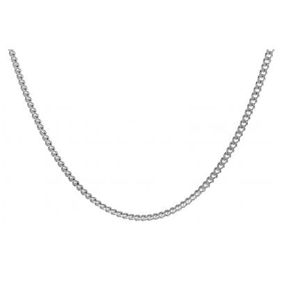 trendor Schmuck Halskette 925 Sterlingsilber Panzerkette 1,2 mm breit 41086