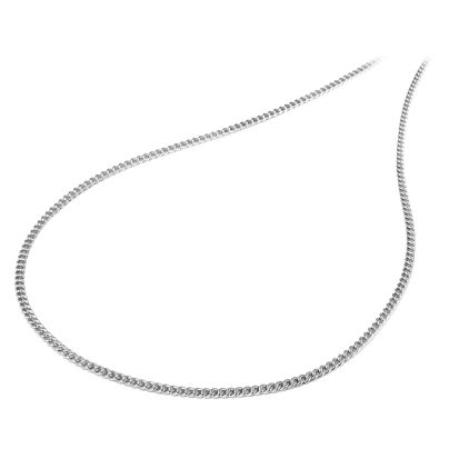 trendor Schmuck Herren Halskette 925 Silber Panzerkette 2,7 mm breit 41291