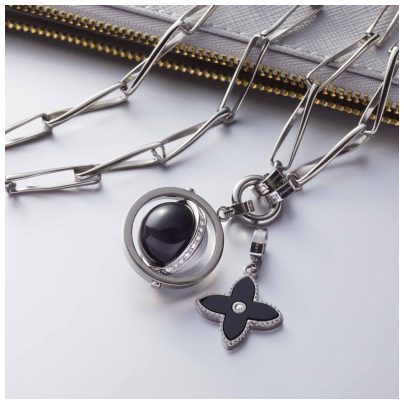 Leonardo Remorque de bijoux Rita Clip et mélange en acier inoxydable 024421