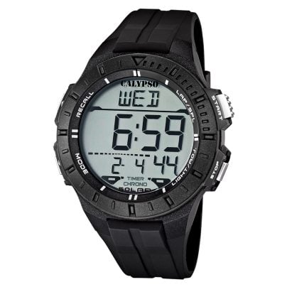 Montre Homme Calypso Numérique Noir K5607/6