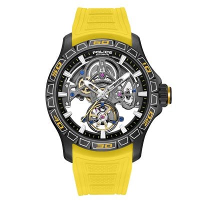Police Men's Automatic Watch Spirit Yellow PEWGR0097805