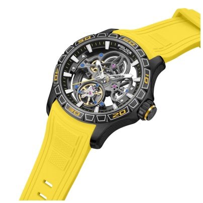 Police Men's Automatic Watch Spirit Yellow PEWGR0097805