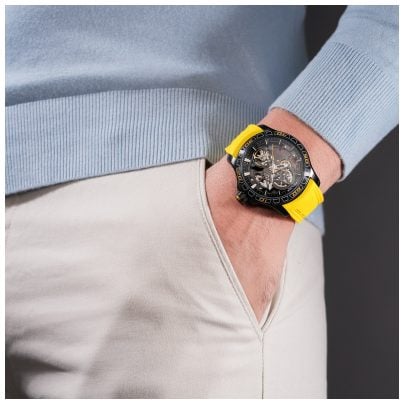 Police Men's Automatic Watch Spirit Yellow PEWGR0097805