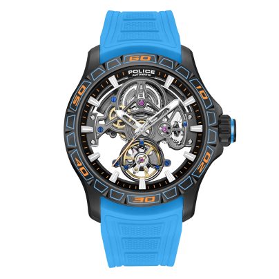 Police Men's automatic wristwatch Spirit Turquoise PEWGR0097804