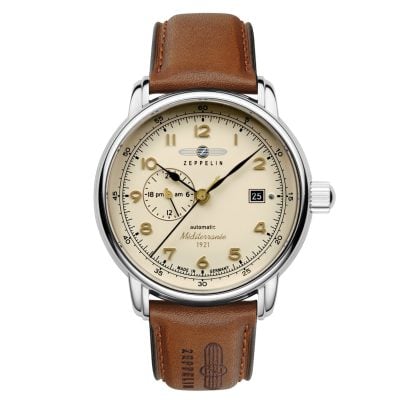 Zeppelin Men's automatic watch 100 years of Méditerranée 9668-5