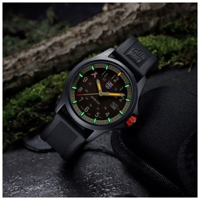 Luminox Herren-Armbanduhr Bear Grylls Grau XB.3716