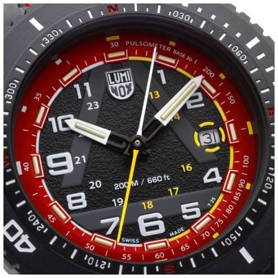 Luminox Men's wristwatch Ice-SAR red/black LE XL.1095