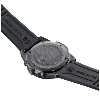 Luminox Diving watch Chrono Pacific Diver Black with 2 straps XS.3141.BO.1.SET