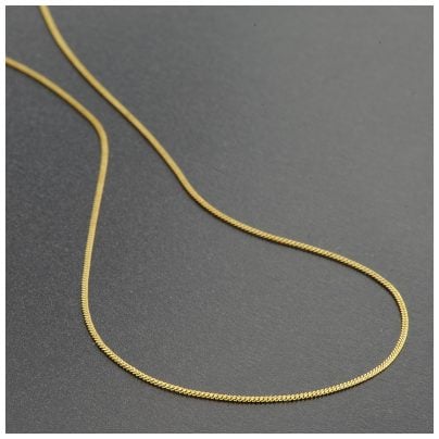 trendor Schmuck Feine Panzerkette 333 Gold 0,8 mm Längen 36-60 cm 72436