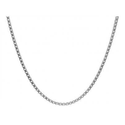 trendor Schmuck Kreuz-Anhänger 20 mm mit Halskette für Frauen Silber 925 75599