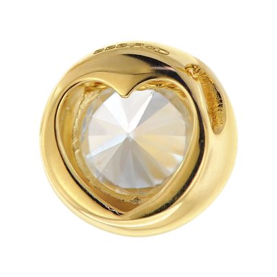 trendor Schmuck Halskette für Damen Gold 333 / 8K Zirkonia Collier 51364