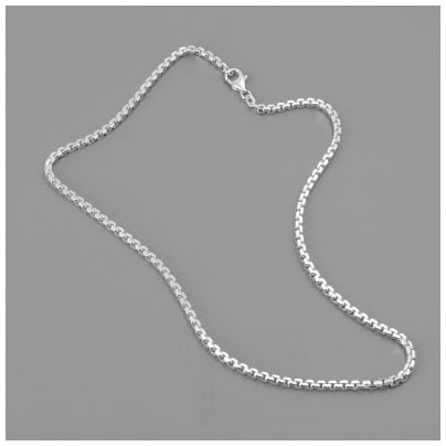trendor Schmuck Halskette Silber 925 Veneziakette 3,7 mm breit 41151