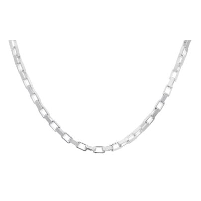 trendor Schmuck Herren-Halskette 925 Silber Venezia 3,9 mm 15630