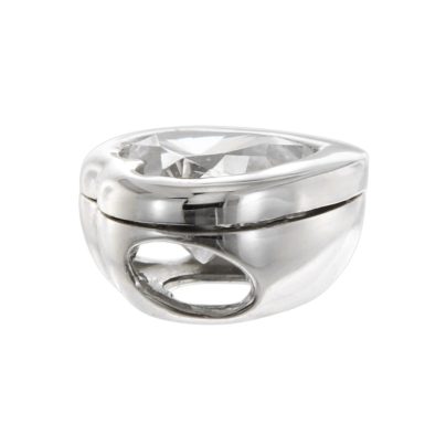 trendor Schmuck Damen-Halskette mit Herz-Anhänger 925 Silber 68492