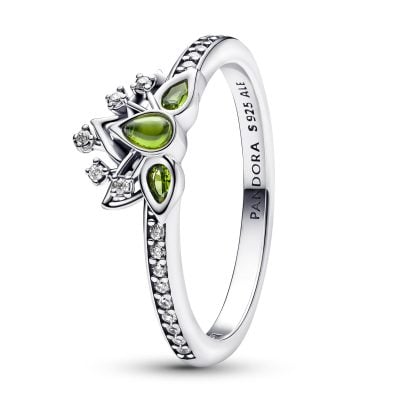 Pandora Bijoux bague femme Disney Princesse Tiana Tiara Argent 193653C01