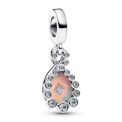 Pandora Joyería Plata Charm Colgante Opalescente Infinito 794251C01