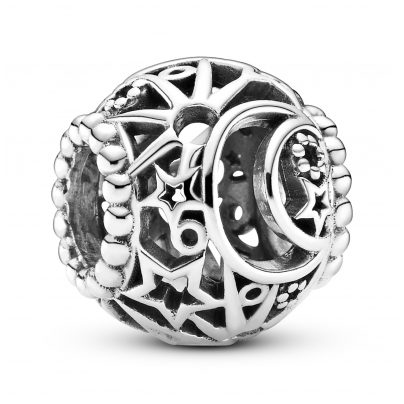 Pandora Schmuck Silber Charm Sonne, Mond & Sterne 799183C00