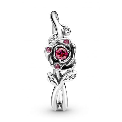 Pandora Bijoux bague femme Disney La Belle et la Bête Rose 190017C01