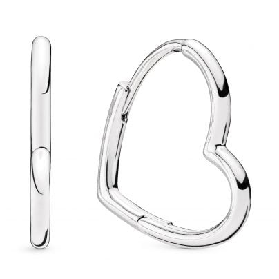 Pandora Gioielli orecchini da donna cuore asimmetrico 298307C00