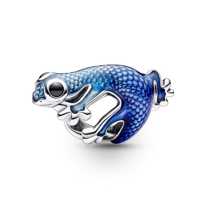 Pandora Ciondolo per gioielli Argento metallizzato blu Geco 792701C01