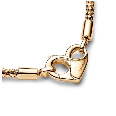 Pandora Schmuck Damen-Armband für Charms Goldfarben 562731C00