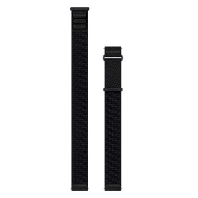 Garmin Wechsel-Armband Nylonband 20 mm Schiefer/Schwarz 010-14400-06